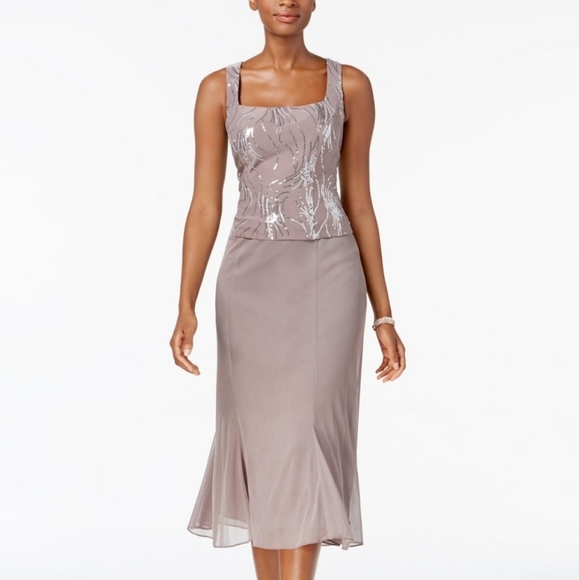 Alex Evenings Dresses & Skirts - Alex Evenings Mother of the Bride Evening Gown